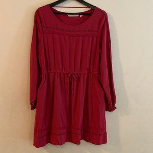 Fuchsia Dress with Pockets